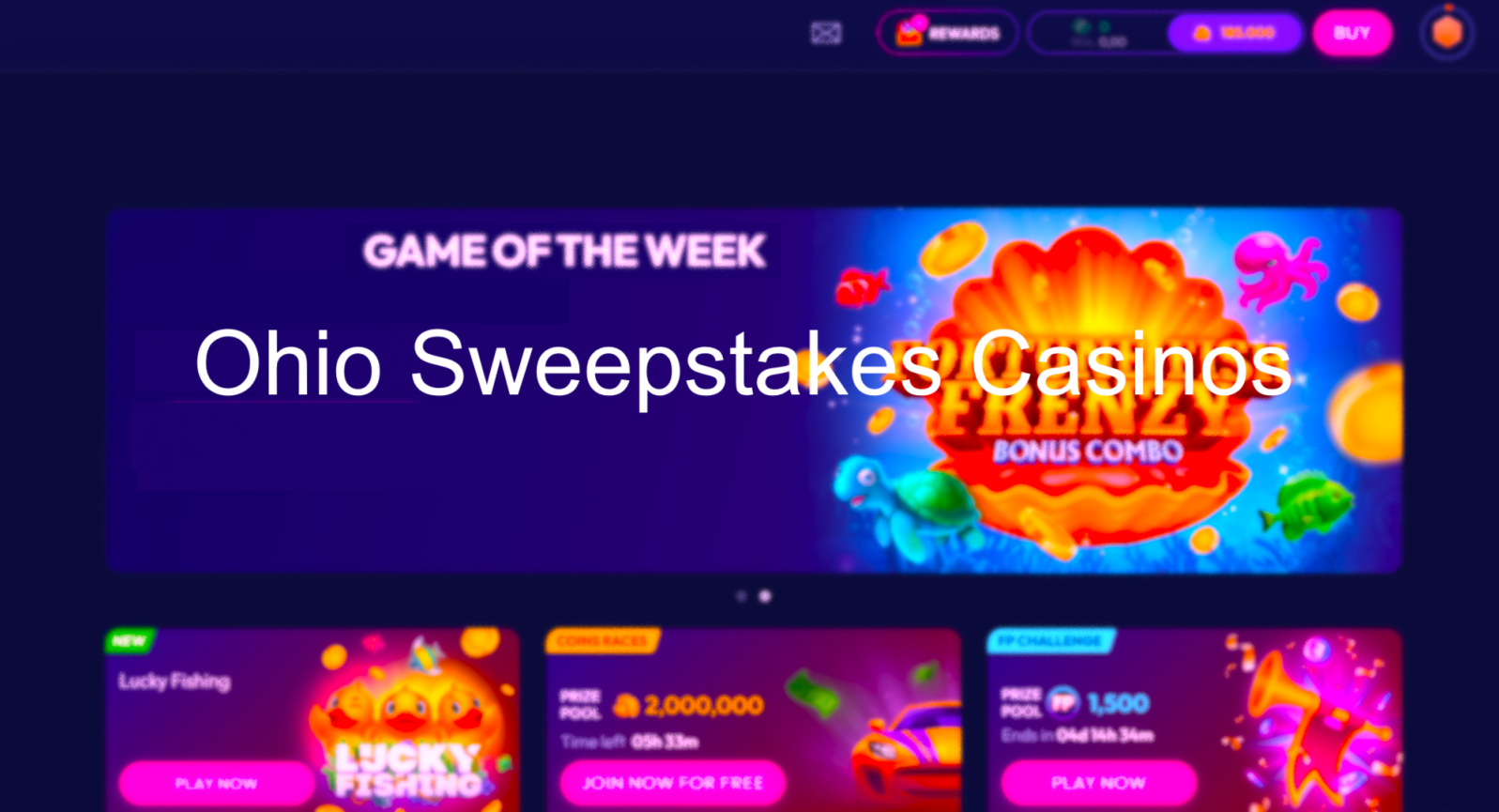 Ohio Sweepstakes casinos