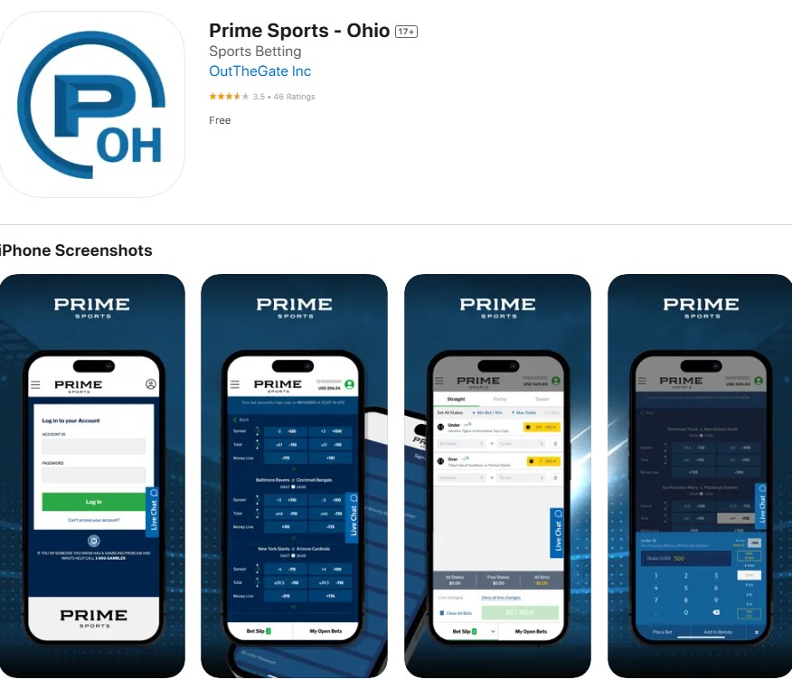 Prime Sportsbook Ohio Promo 