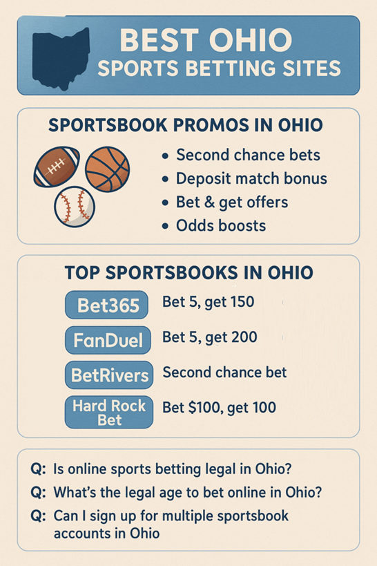 Ohio sportsbooks and promos